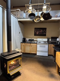 Adorable kitchen area!