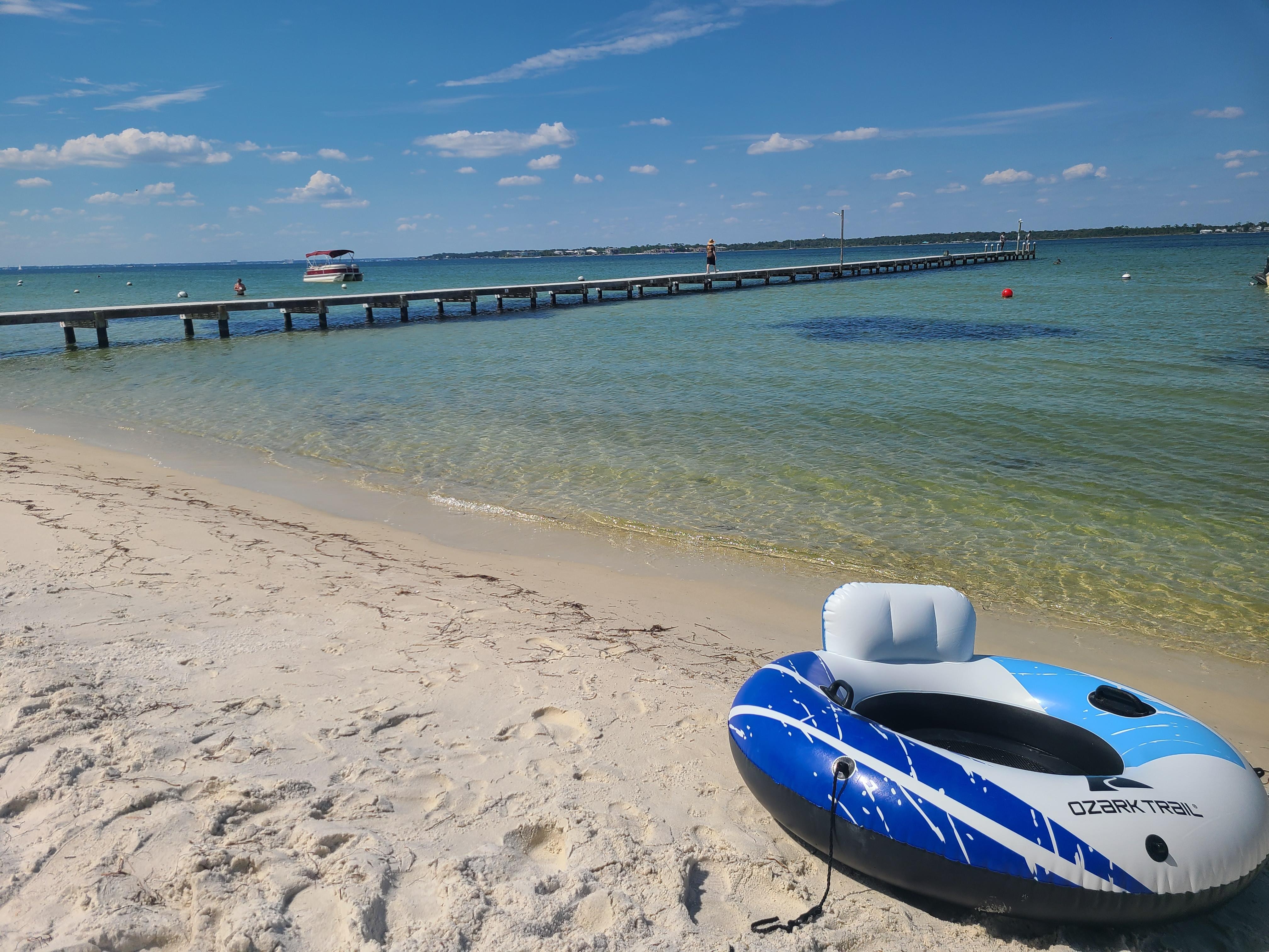 Just steps to the bay