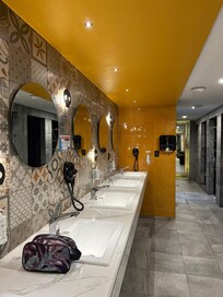 Plenty of toilets and showers