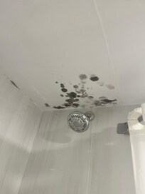 Black mold and outlets in bathroom didn’t work at all