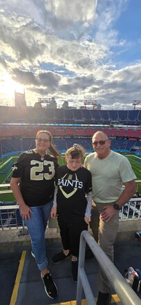 Short walk, very safe to Nissan stadium