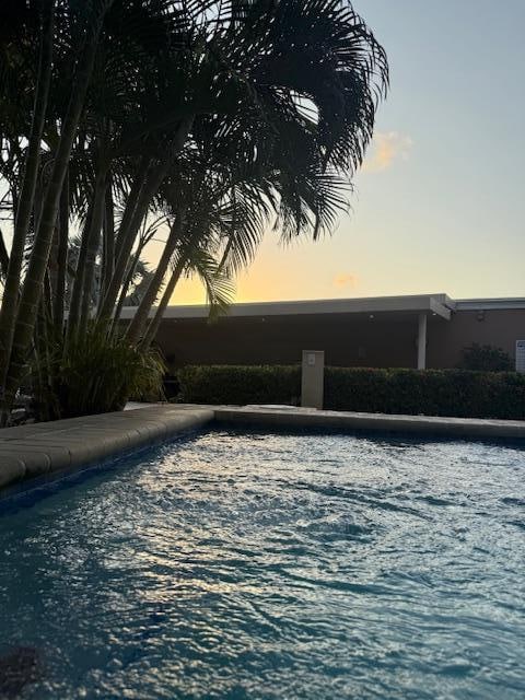 Chilling in the hot tub/jacuzzi