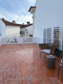 Terrace off of our room. Huge.