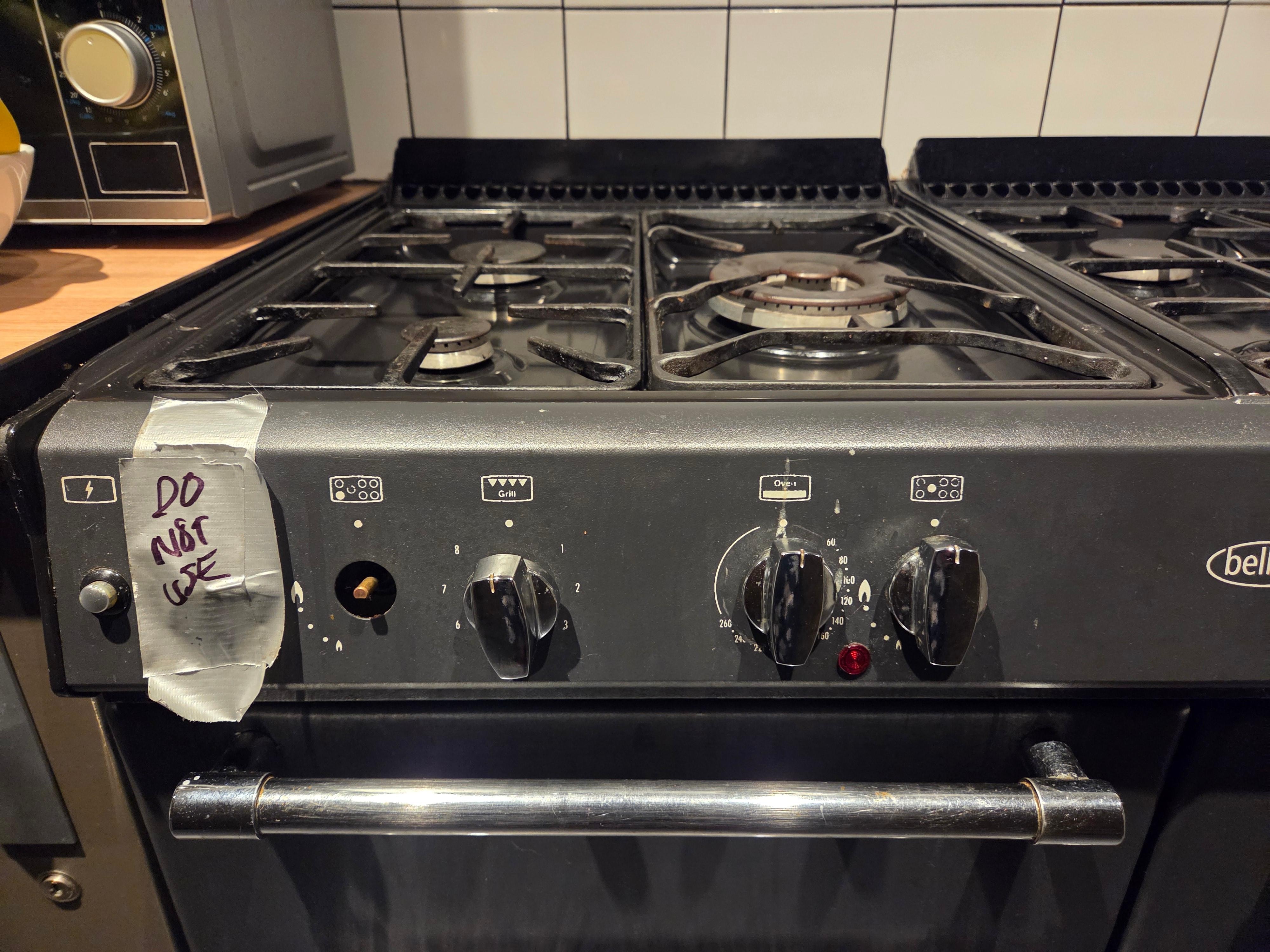 Dangerous cooker.  Knobs fell off.  Gas was difficult to turn off due to knobs being very loose. Hazardous and unsafe.