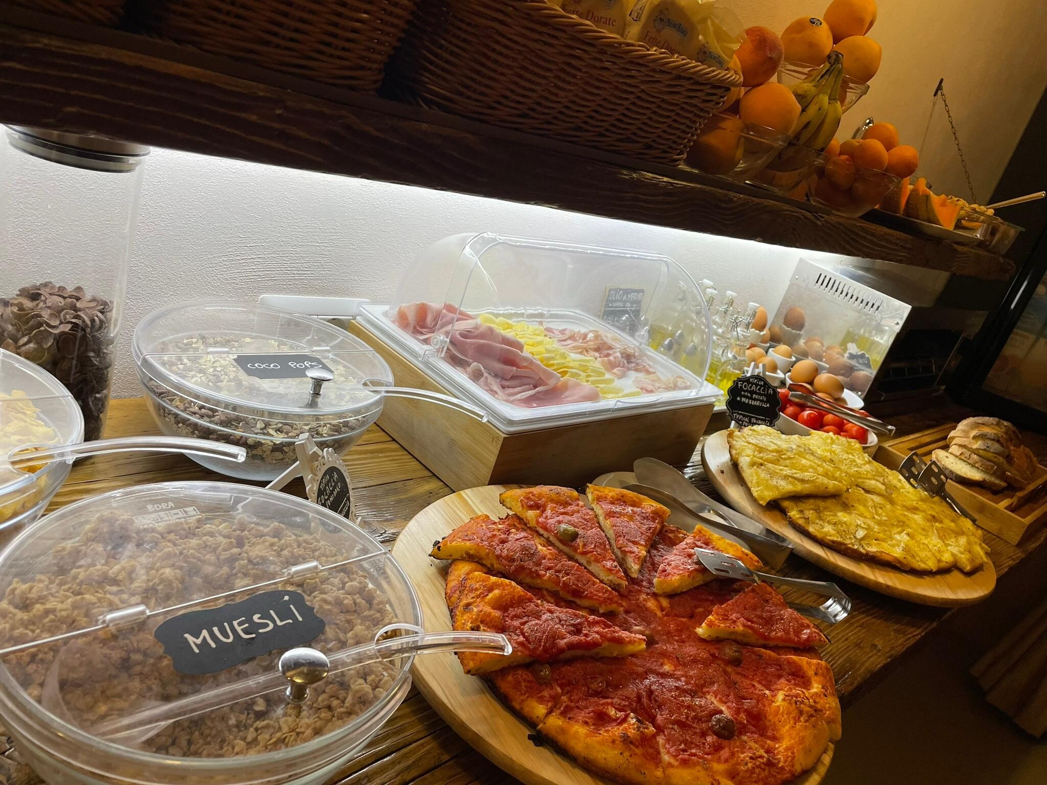 朝食ビュッフェ