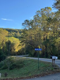 View from driveway