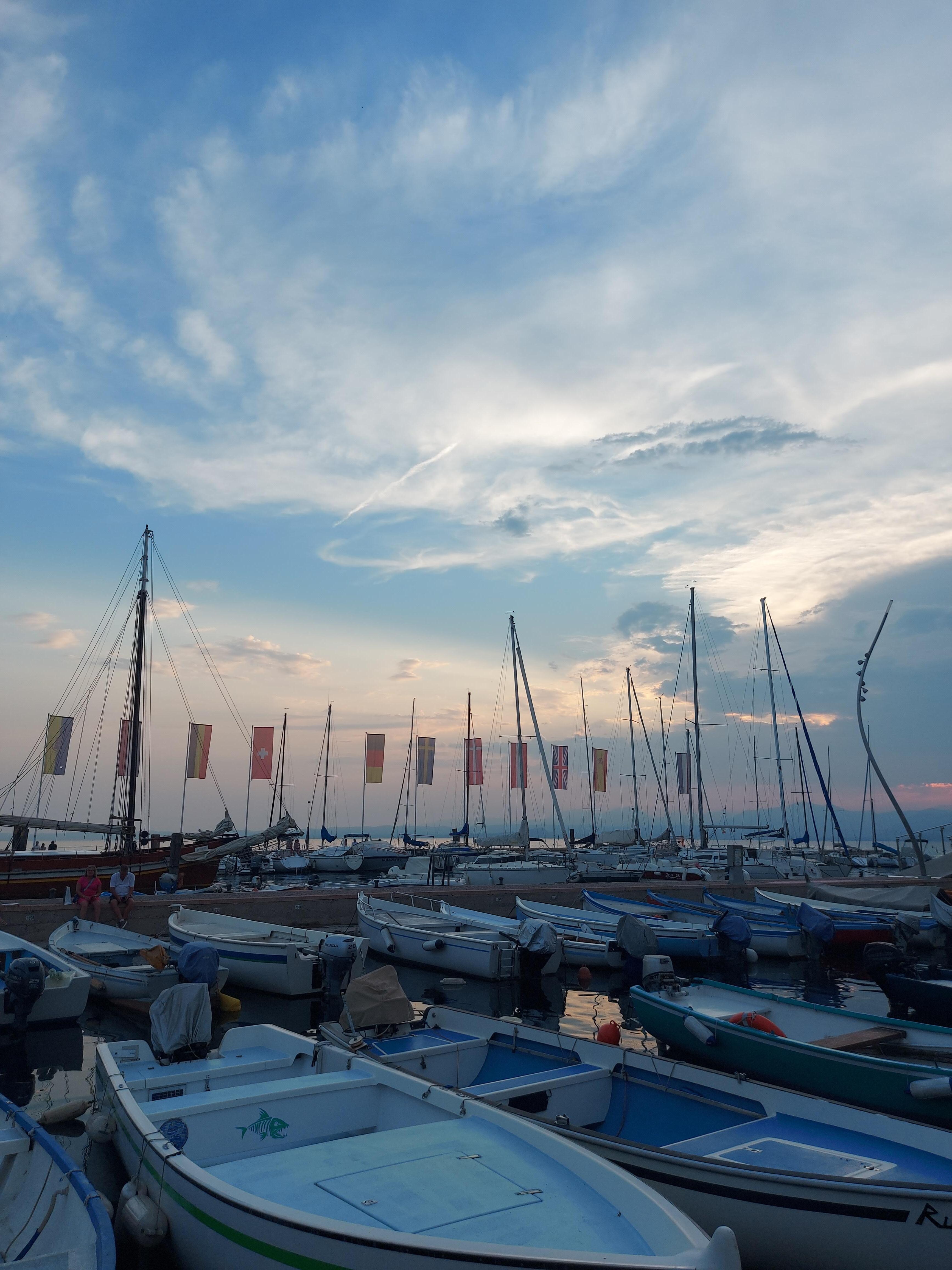 Hafen von Bardolino 