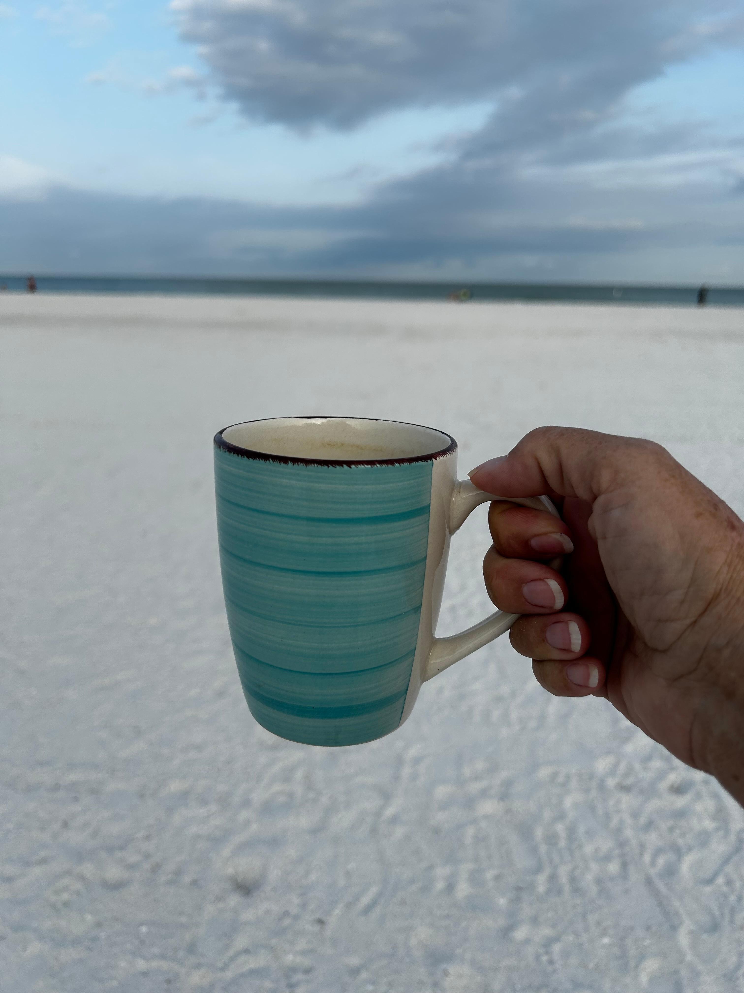 Coffee on the beach