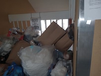 People not wanting to walk to the opposite end/ sign in the background, not working