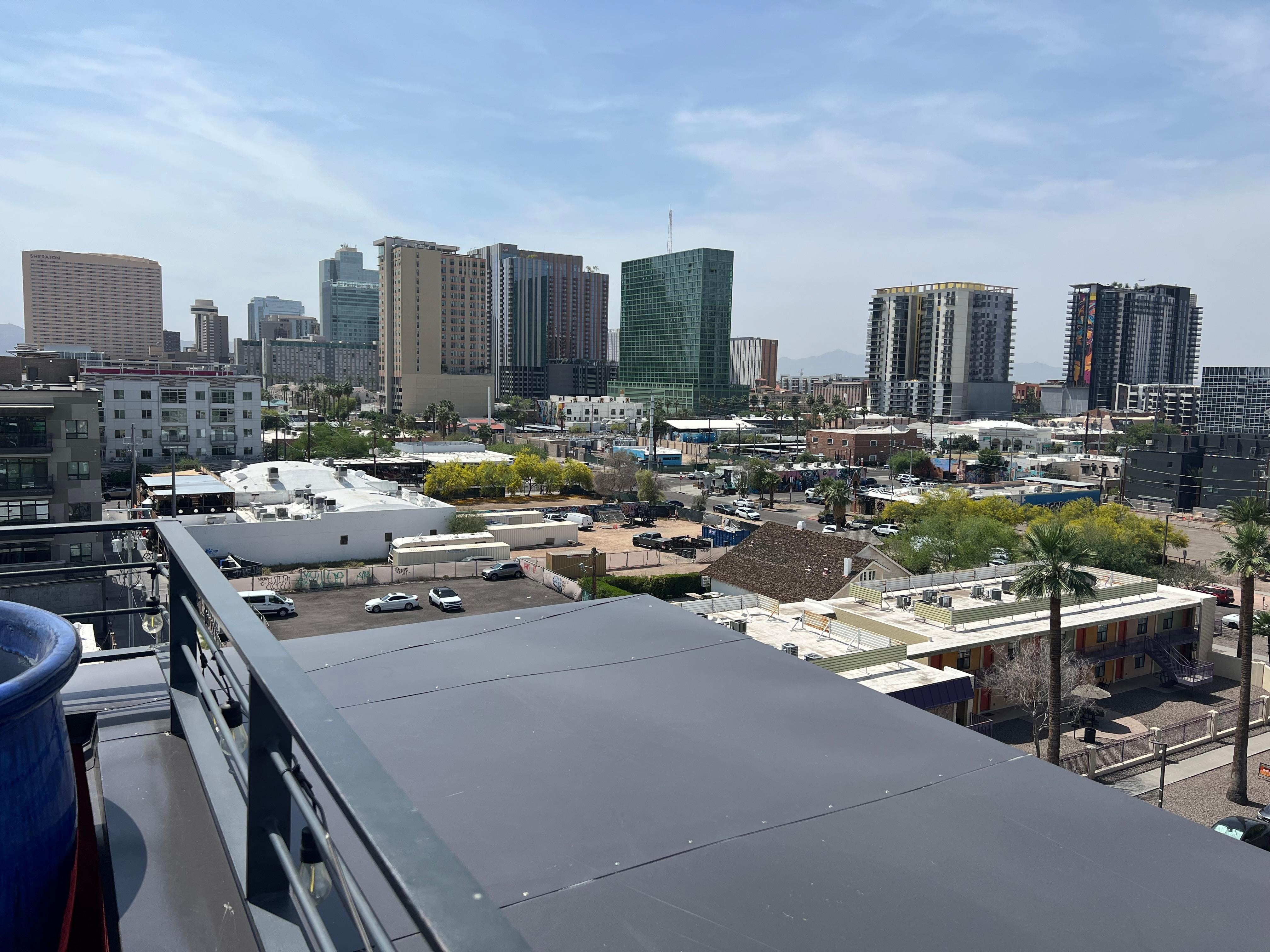View from Cambria rooftoop.