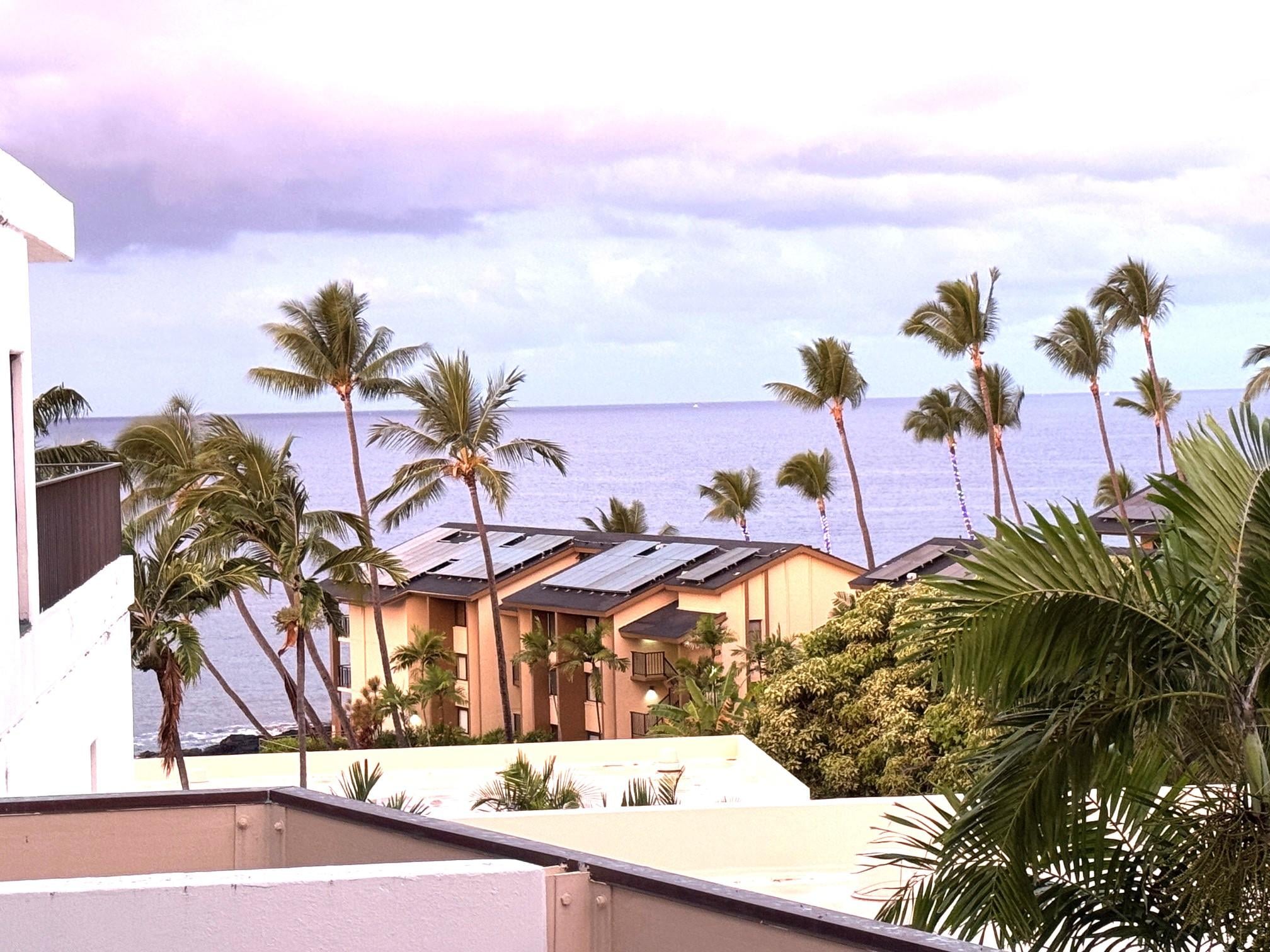 View from unit balcony