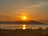 Sunrise from the deck.