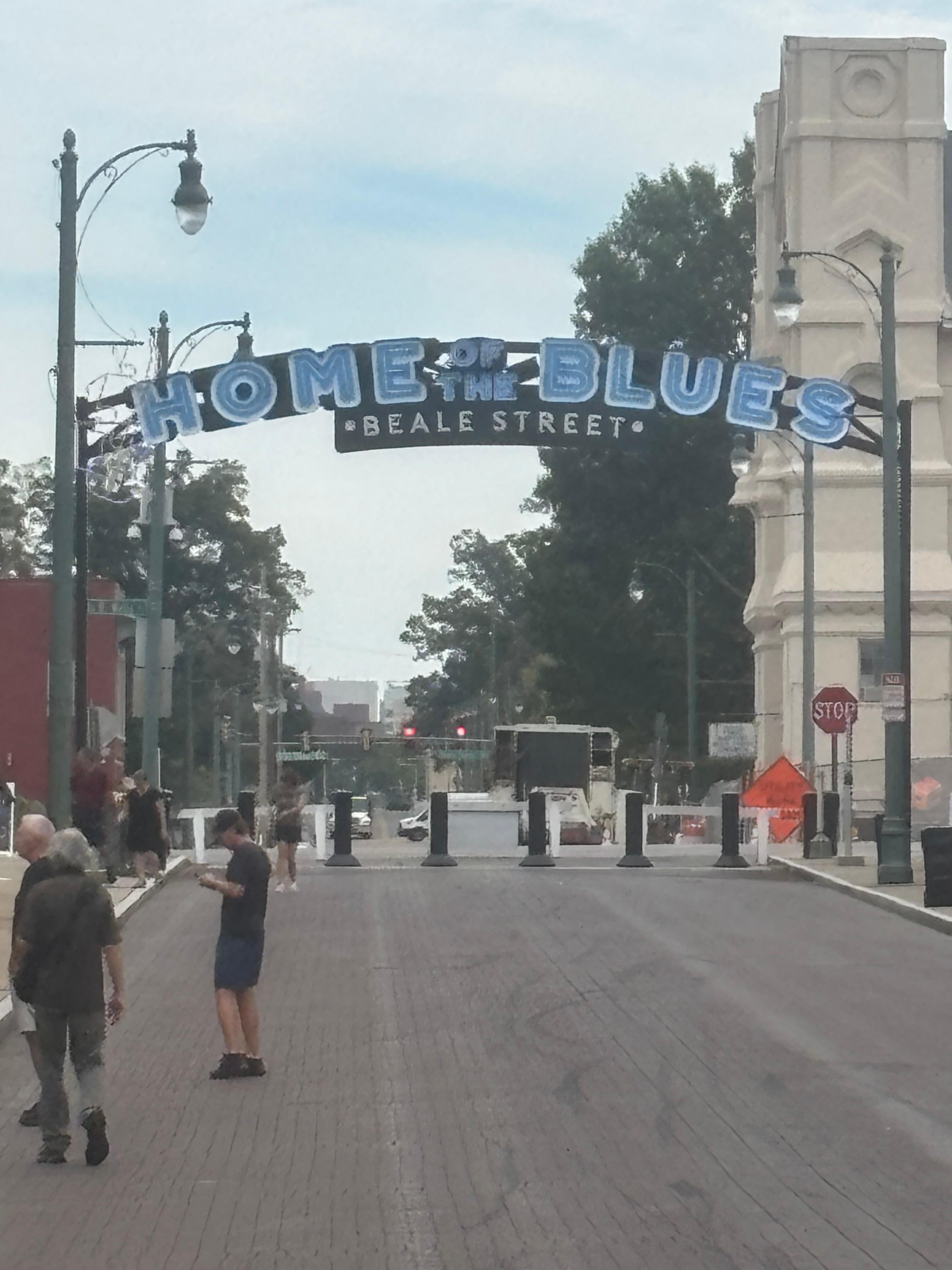 the famous Beale Street!!! 