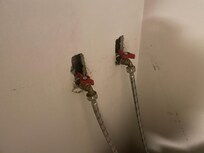 Unfinished water install