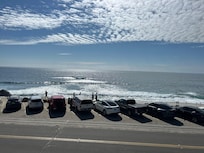 View from the deck on the second floor