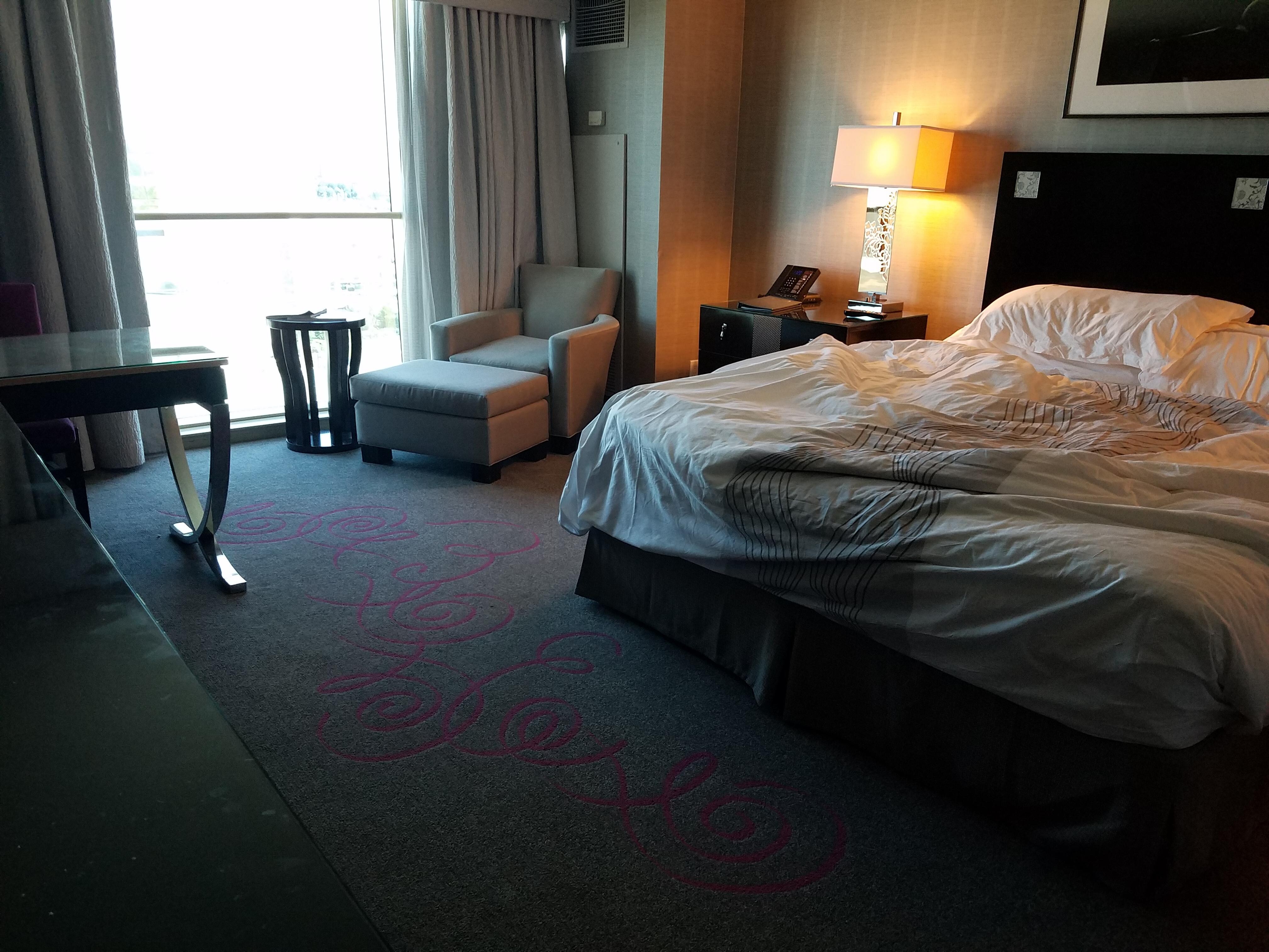 bedroom with comfy chair