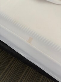 Stain on bed