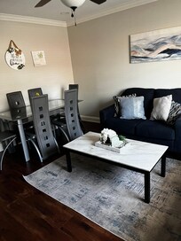 Living and dining area