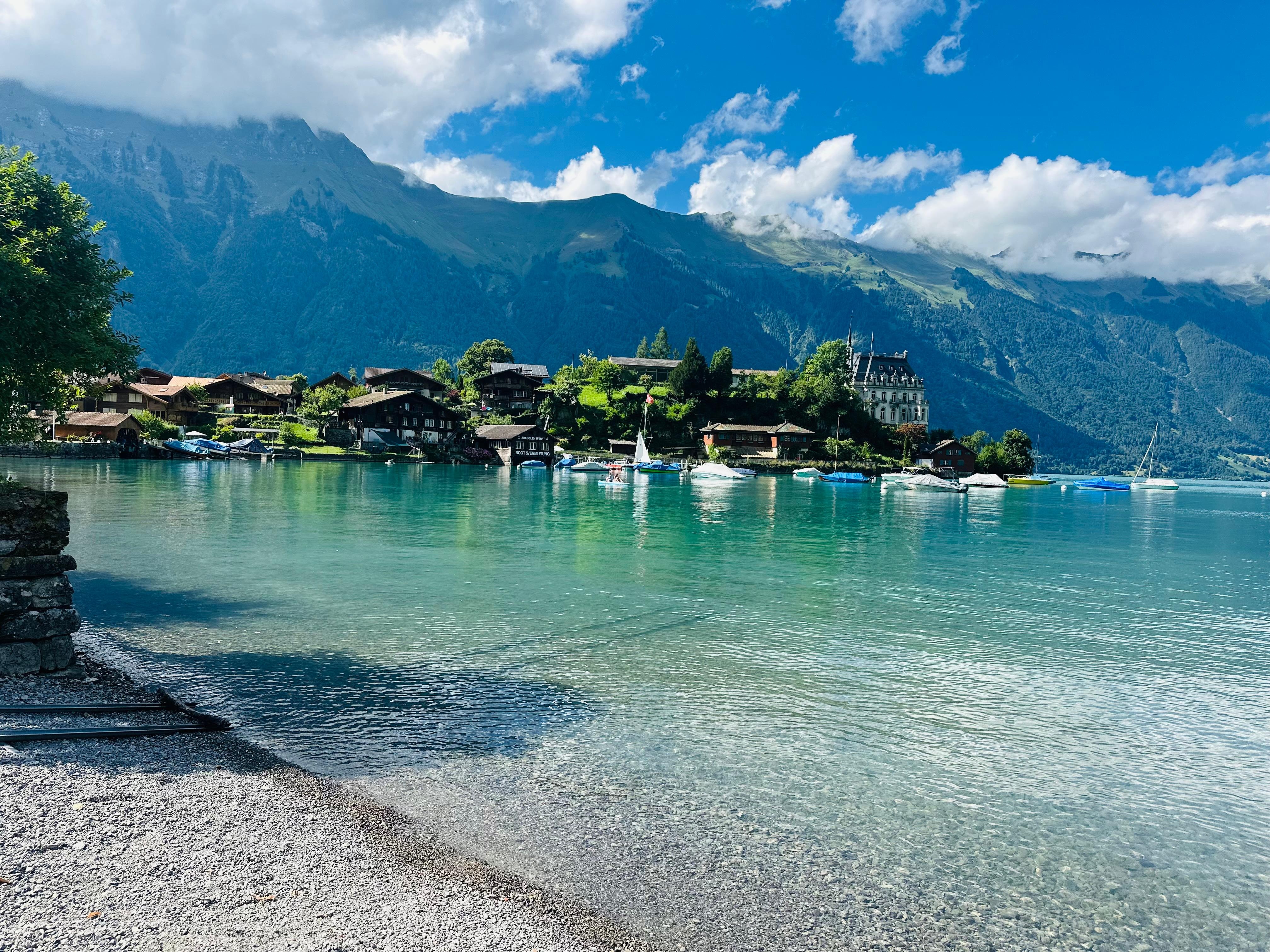 View from the restaurant Seegarten