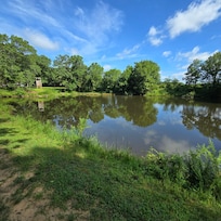 The fishing pond where we caught most of our fish
