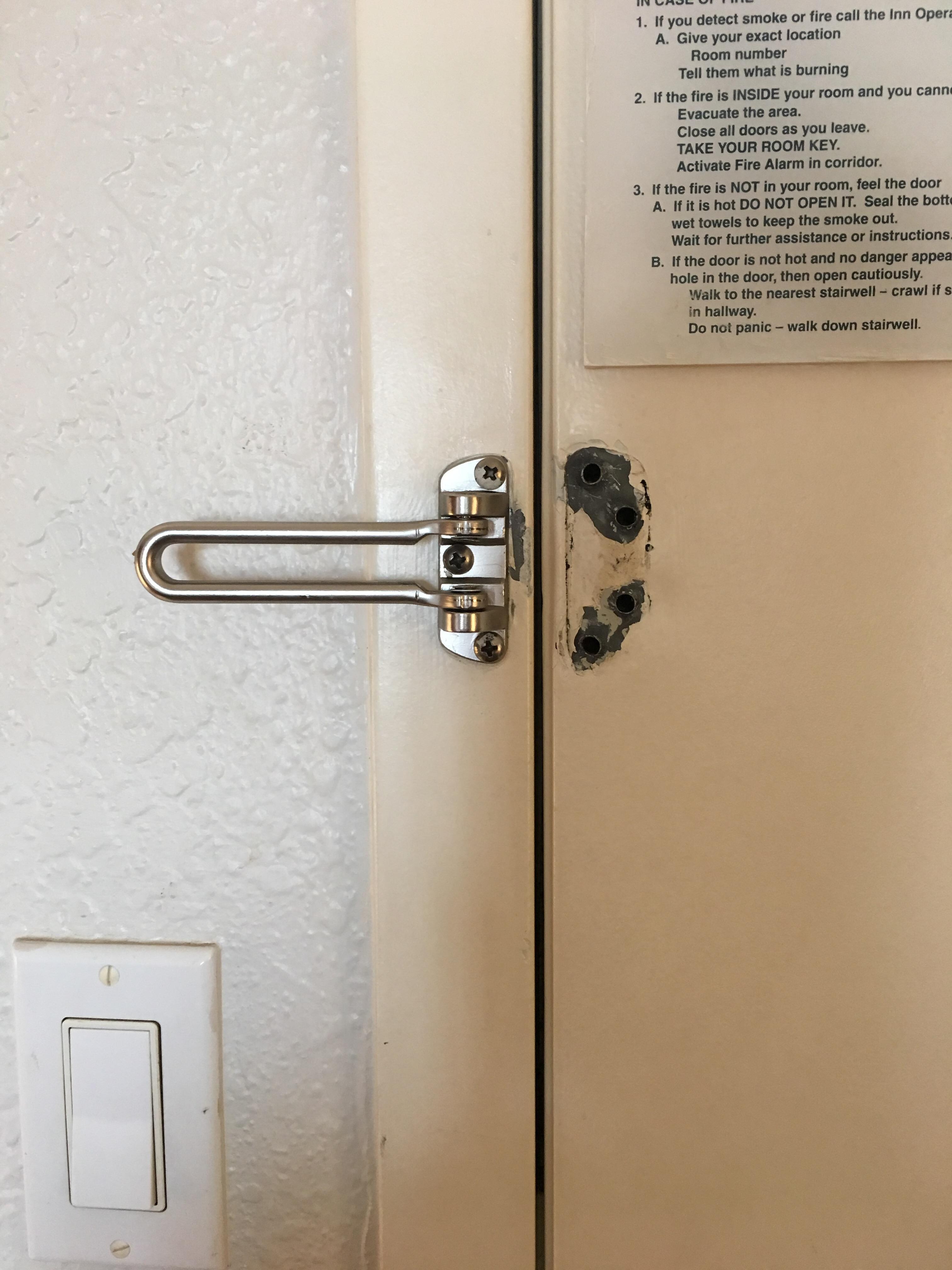 Guess I didn't want to lock the door?