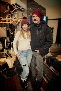 The Fiancee and I before going to big cedar!