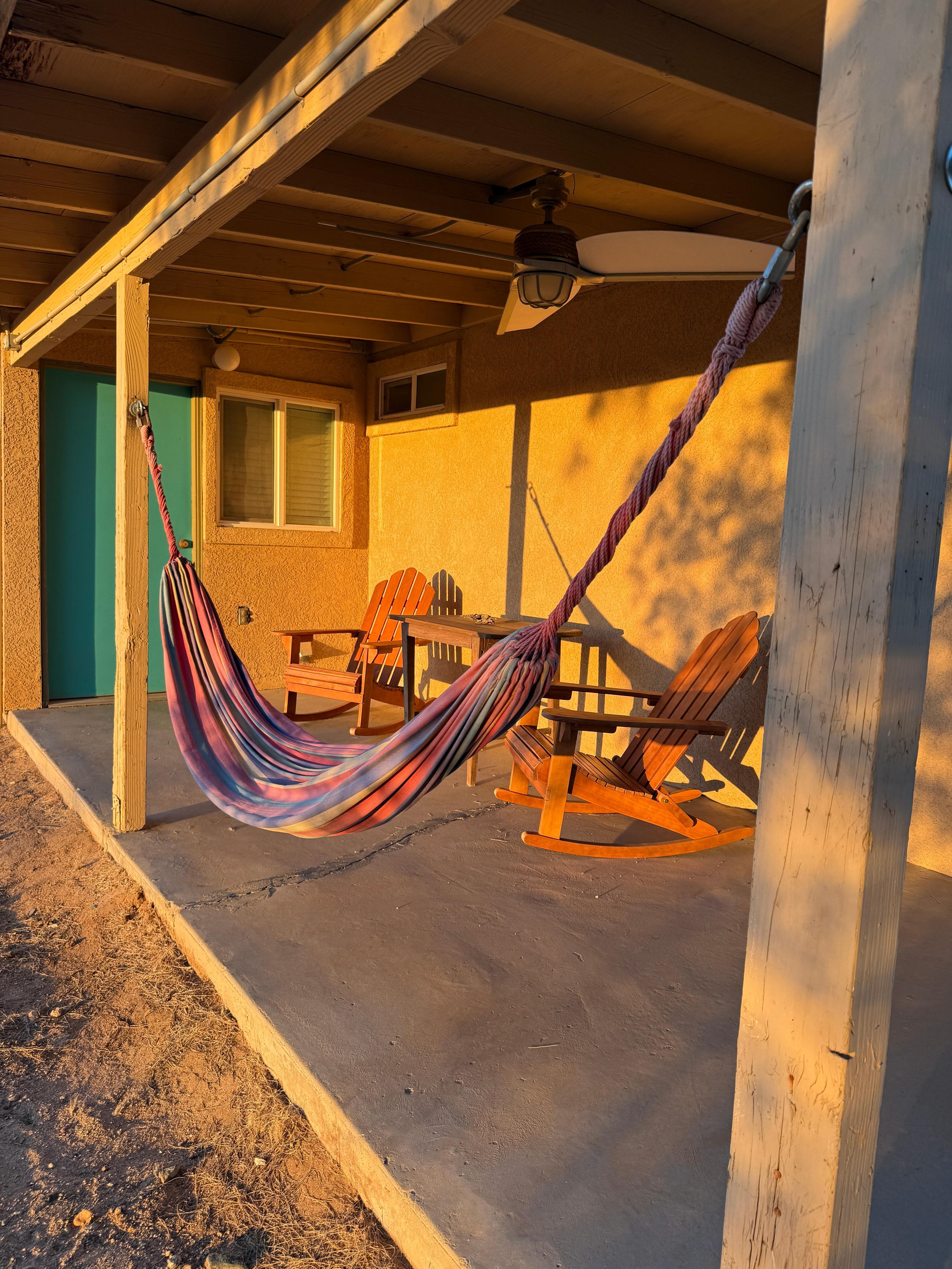 Back patio