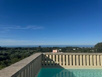 Rooftop deck and pool.