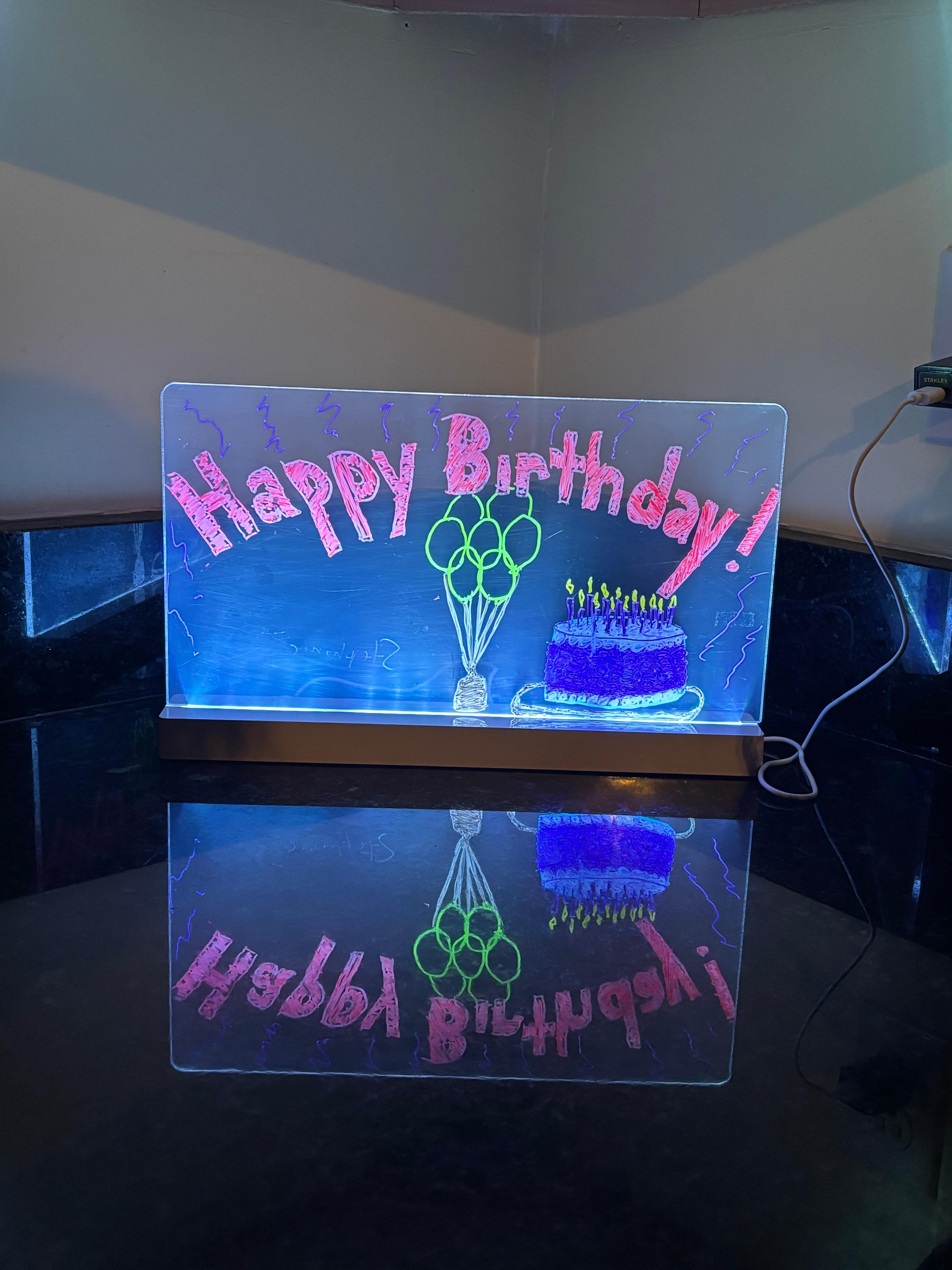 The hosts were amazing. I had told them we were staying here to celebrate my birthday