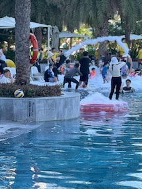 Pool Bubble Bath