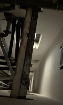 This is what you see down