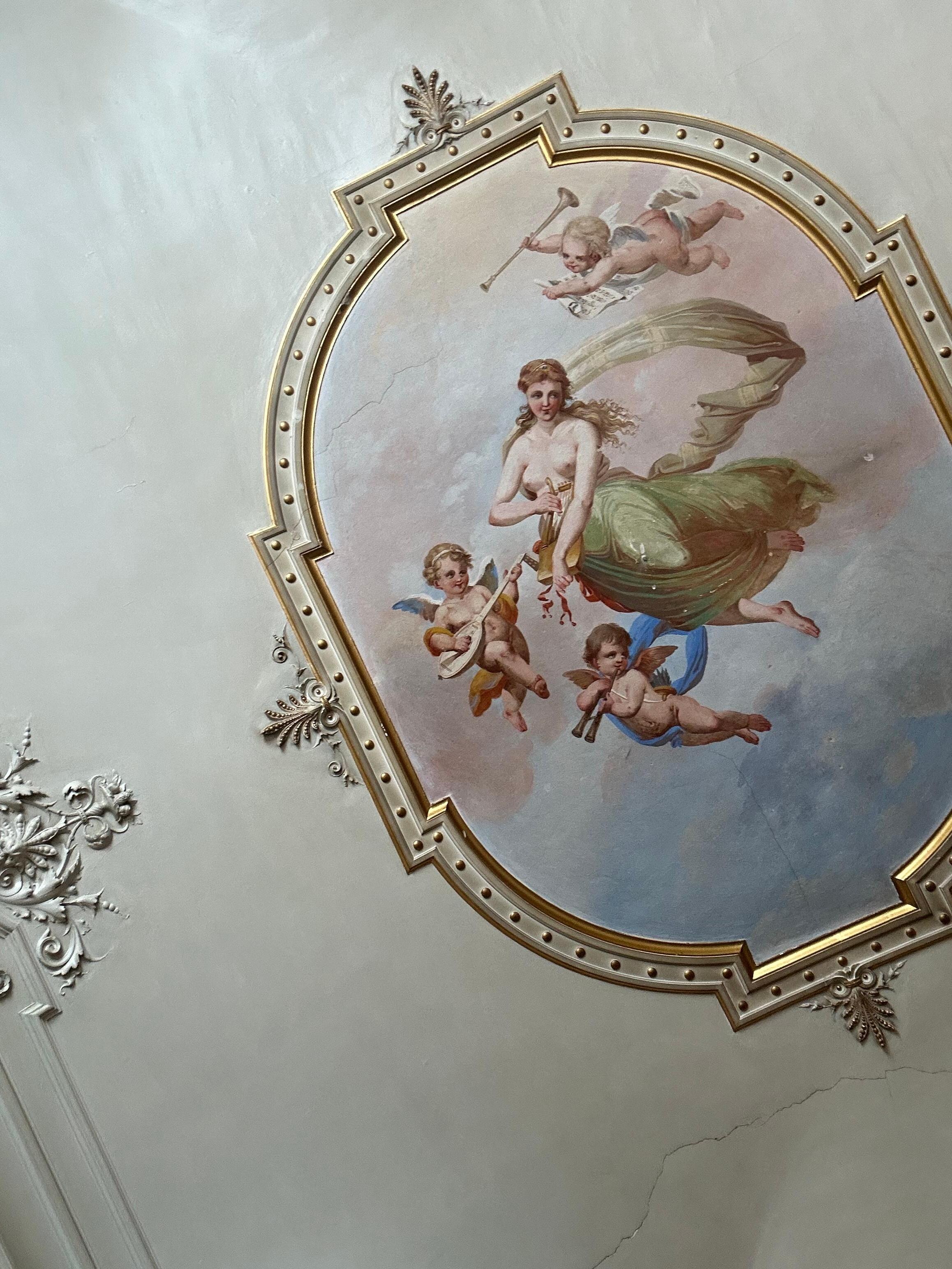 Lobby ceiling 