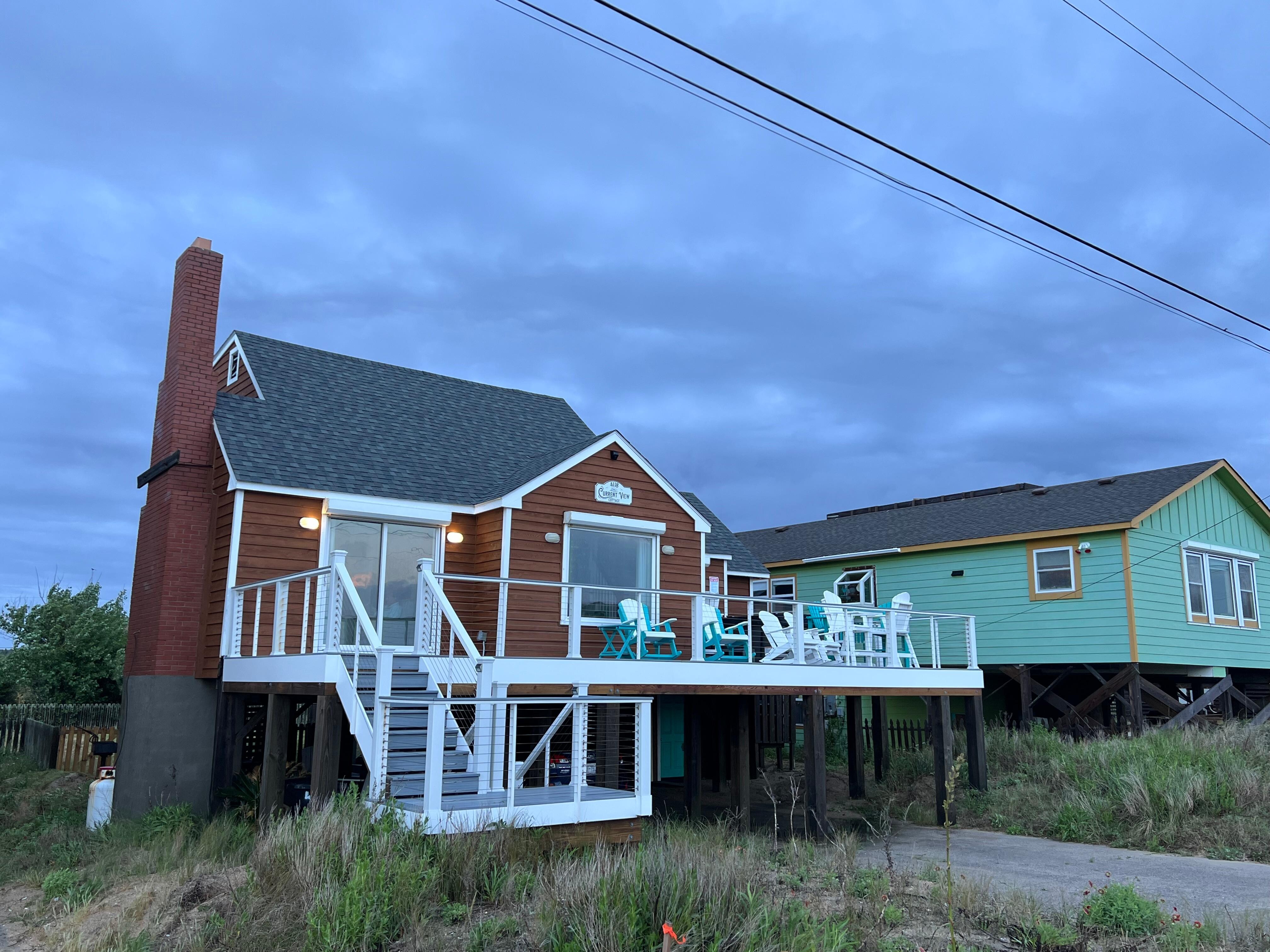 Front of cottage