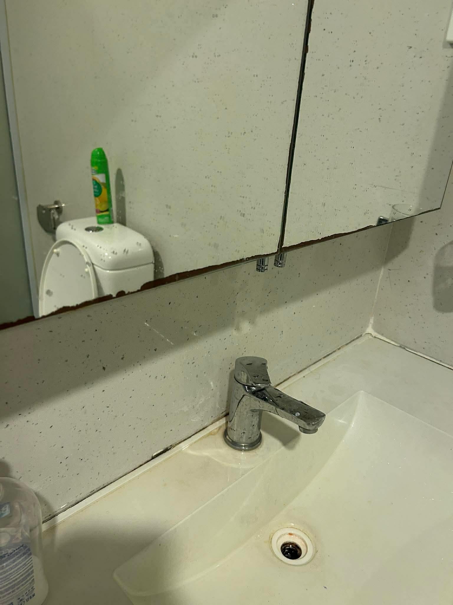 Hand basin not draining properly and also smelling 