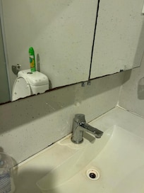 Hand basin not draining properly and also smelling