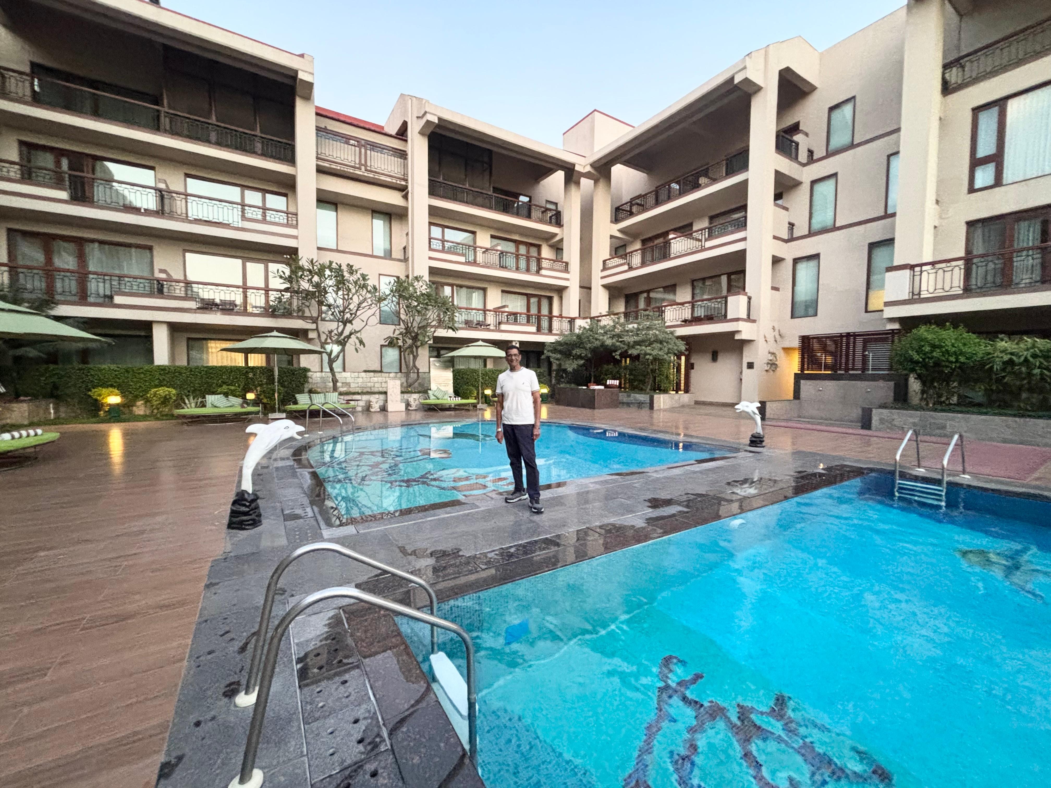 Lovely pool area. But keep in mind if visiting in winter months pool not heated.