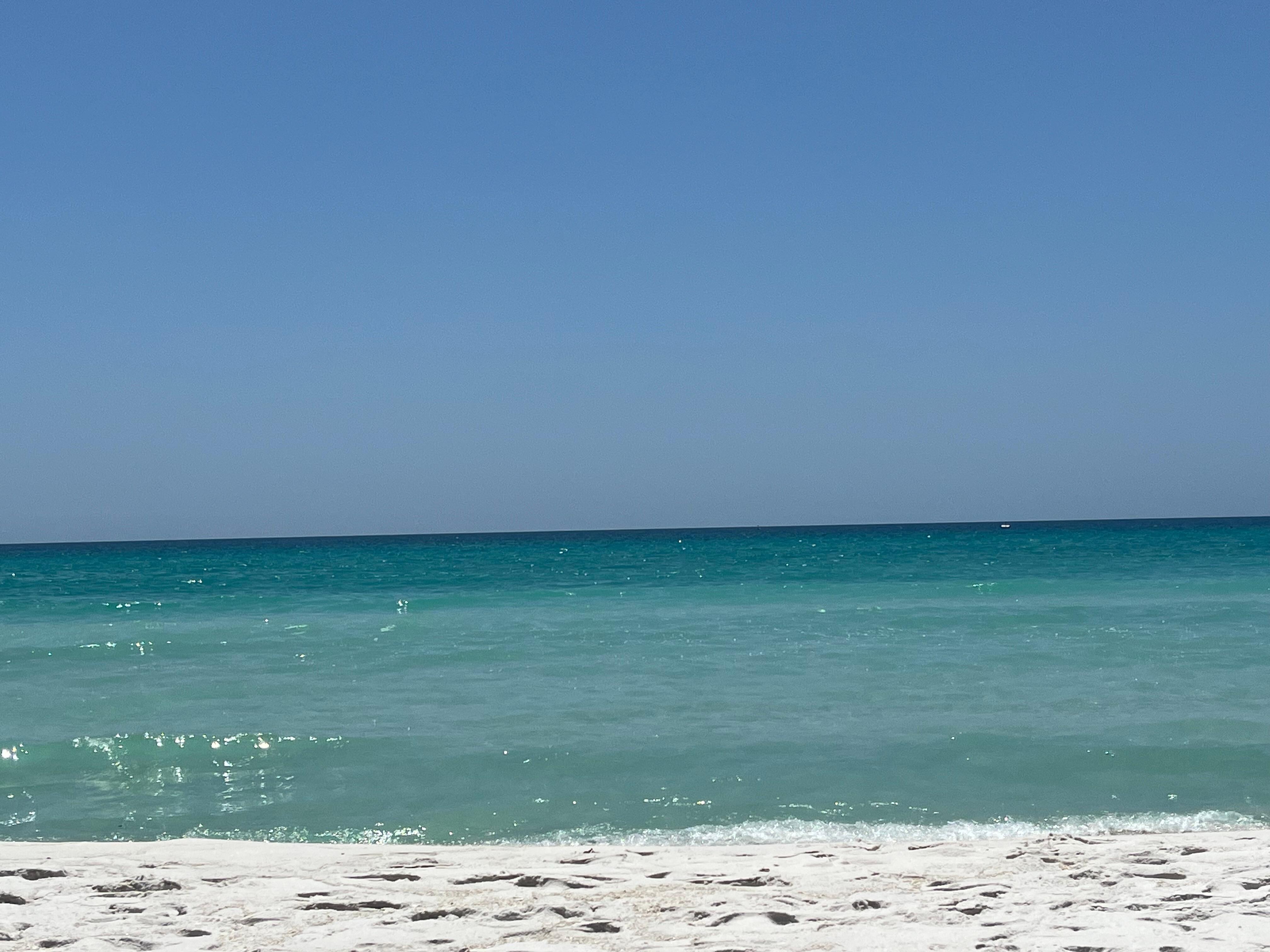 Gulf view from balcony