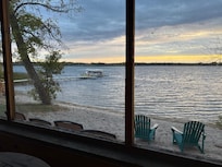 View from screened in porch