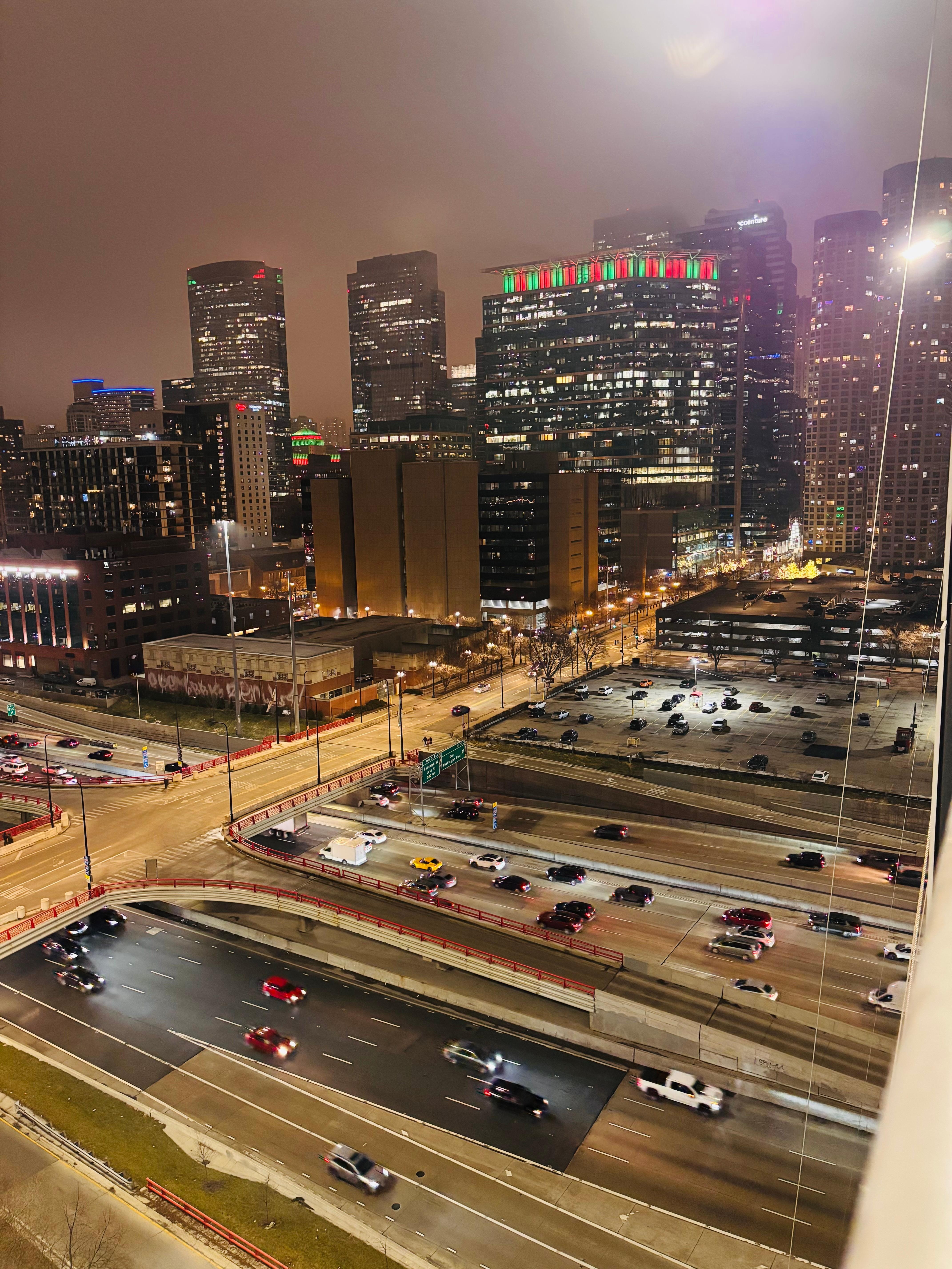 Vista muy bonita a la ciudad 