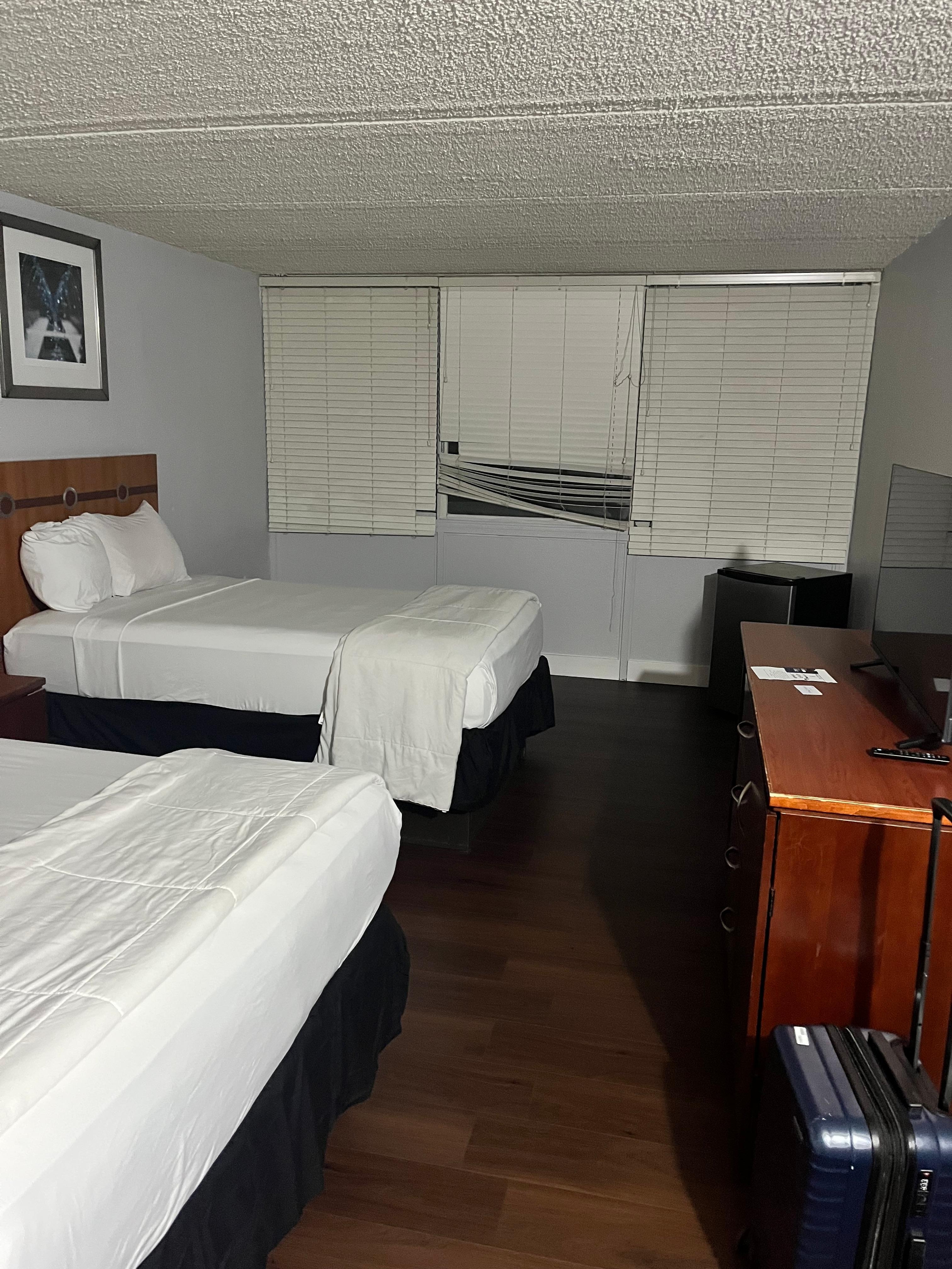 Welcome!  Broken shades is just the beginning for this fabulous propery