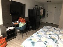 Room with king bed