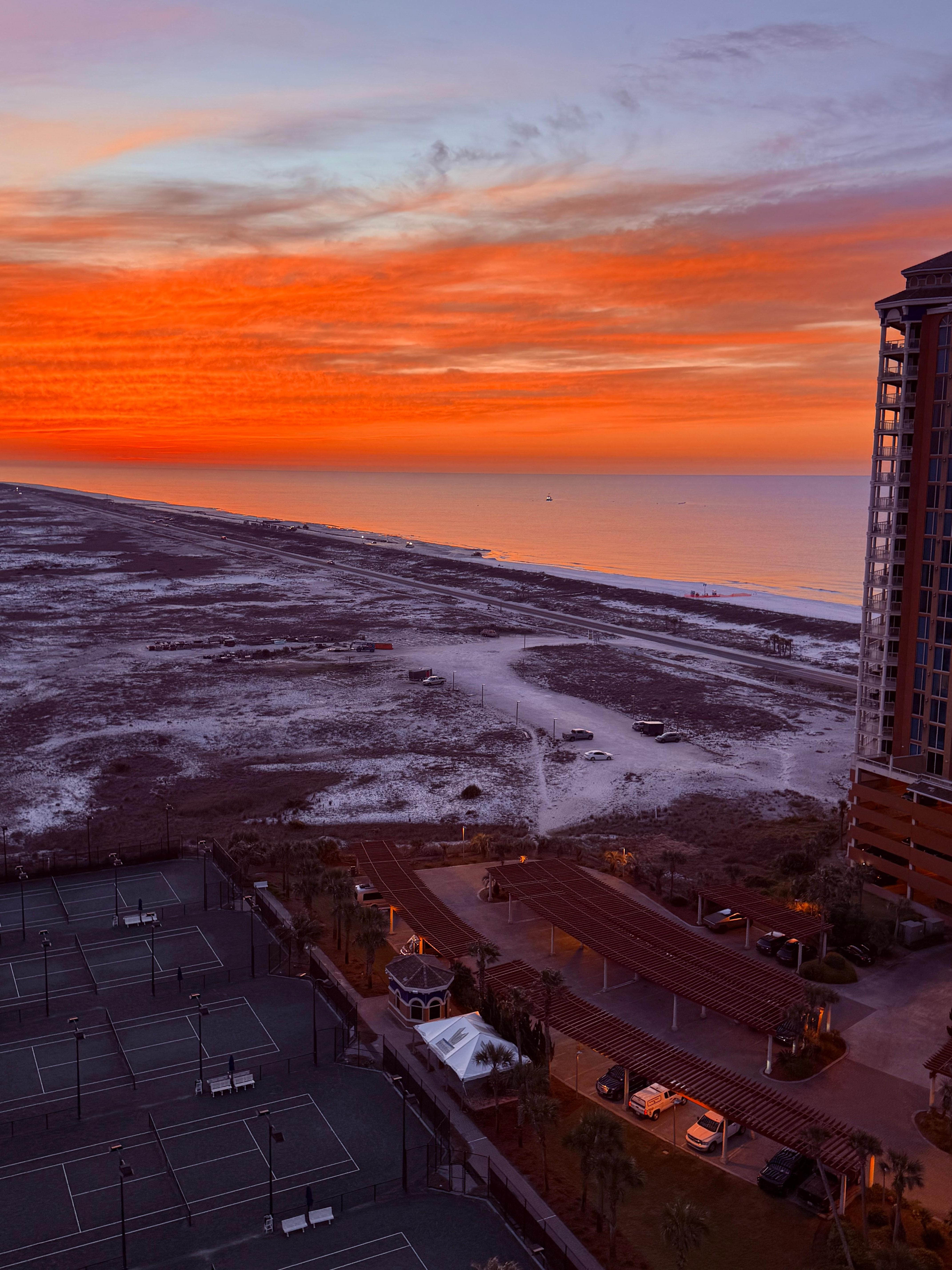 The balcony view was breathtaking!