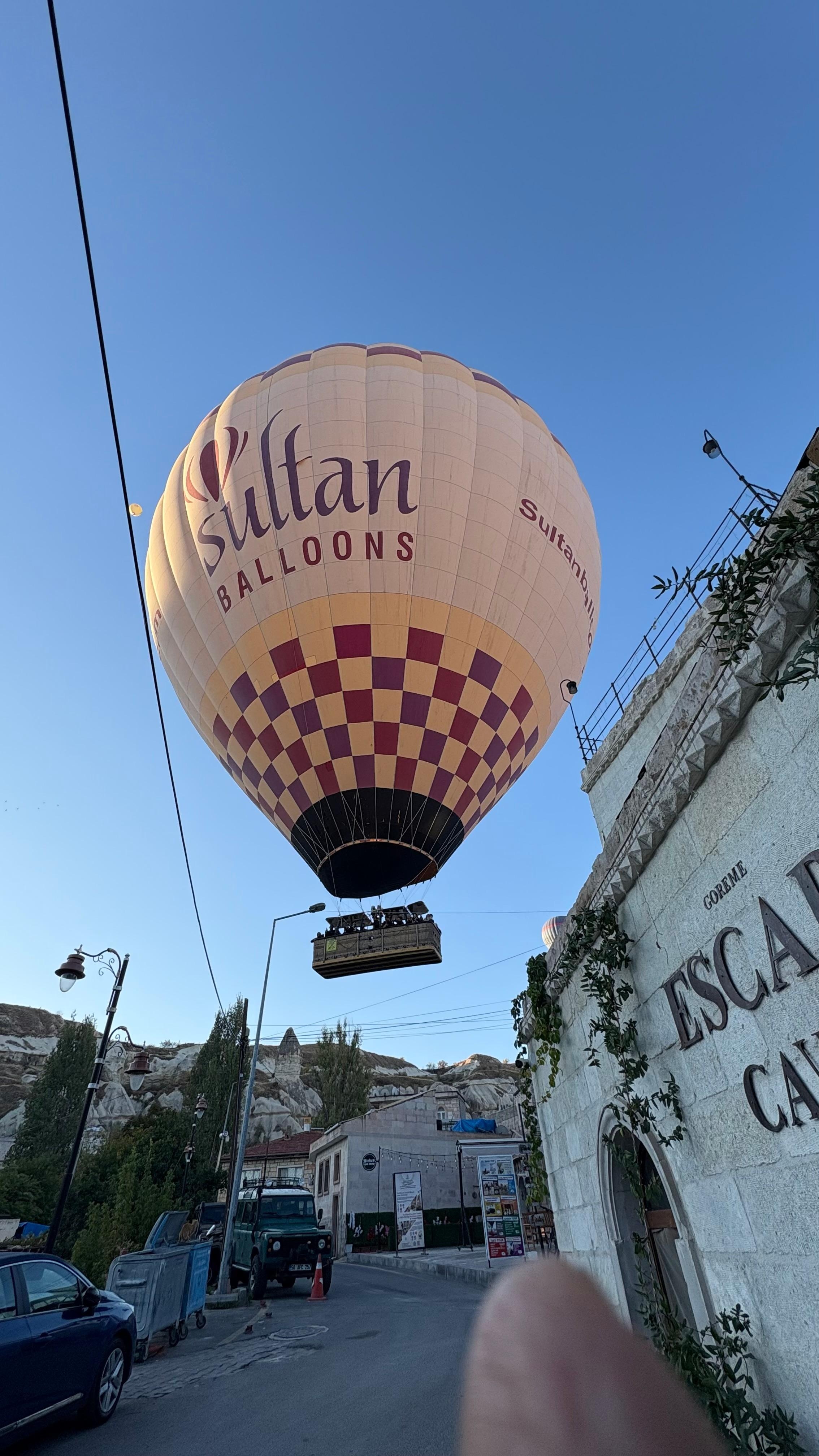 This morning as we said goodbye 