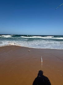 This beach is your backyard! You can hear the waves crashing. Very relaxing