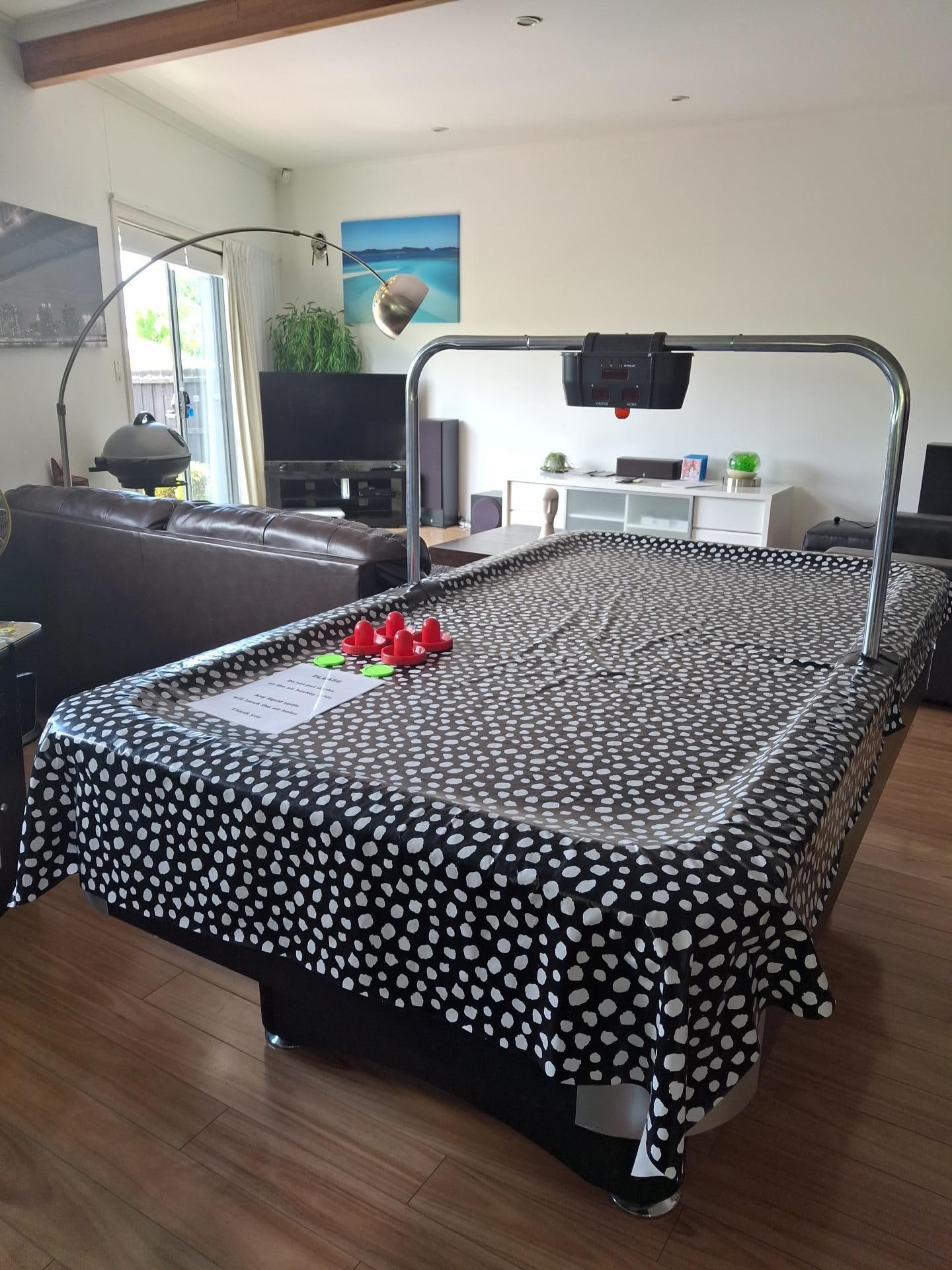 This and the very cool pinball machines were in the lounge room. So much fun.