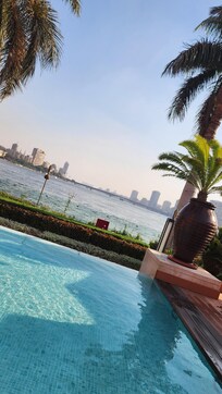 Pool overlooking the Nile