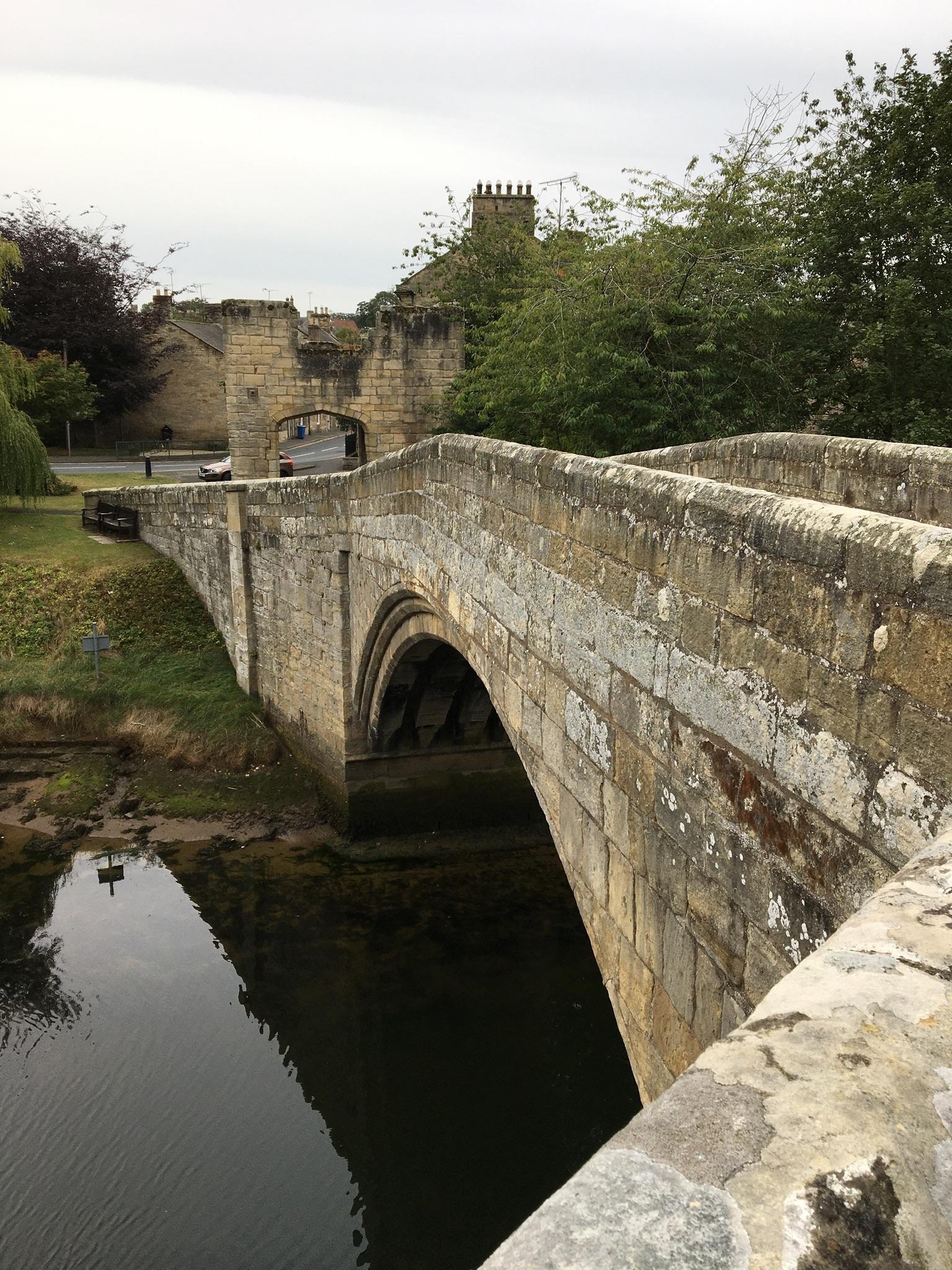 Medieval bridge, Warkworth 