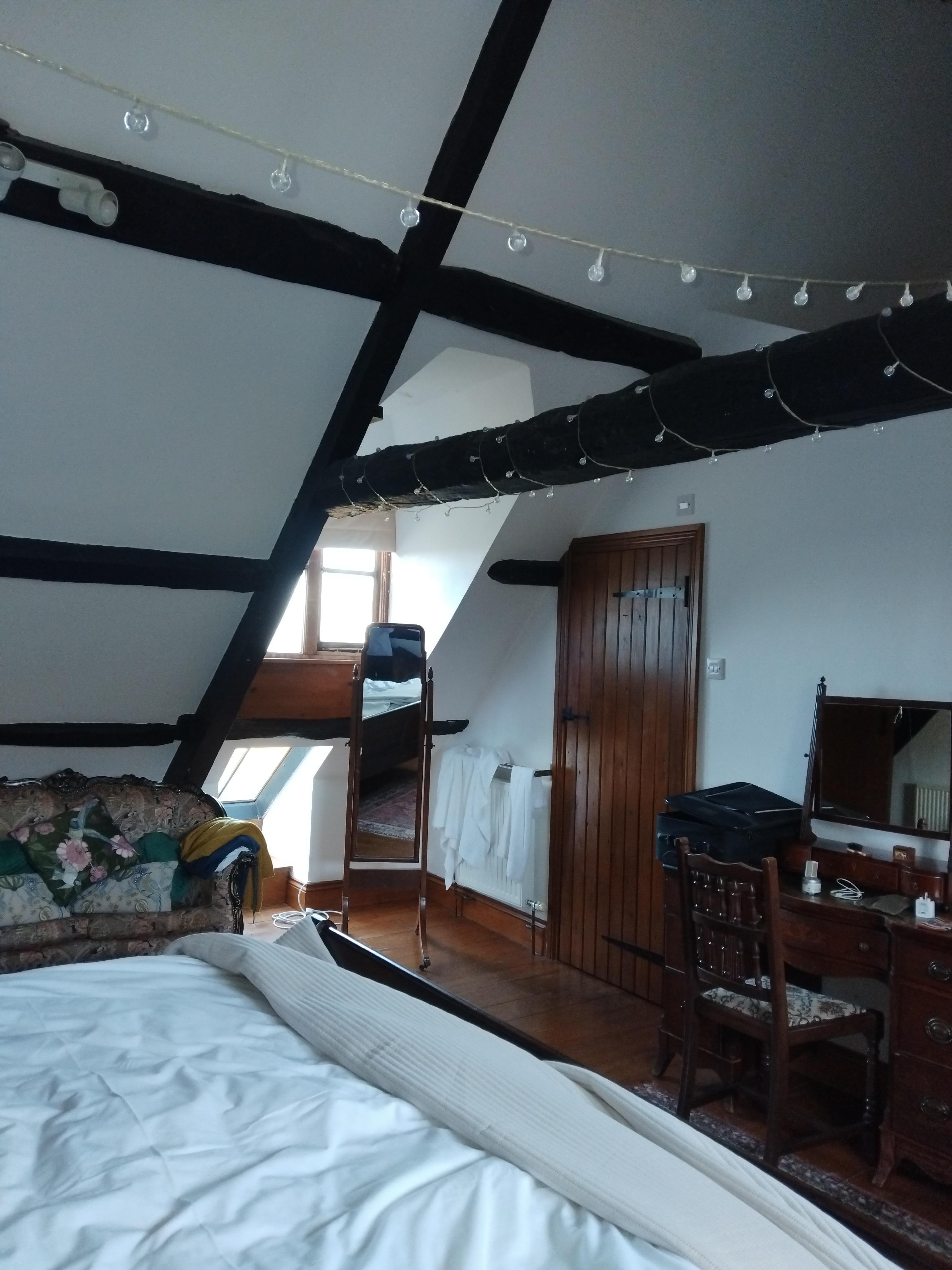 Main attic bedroom