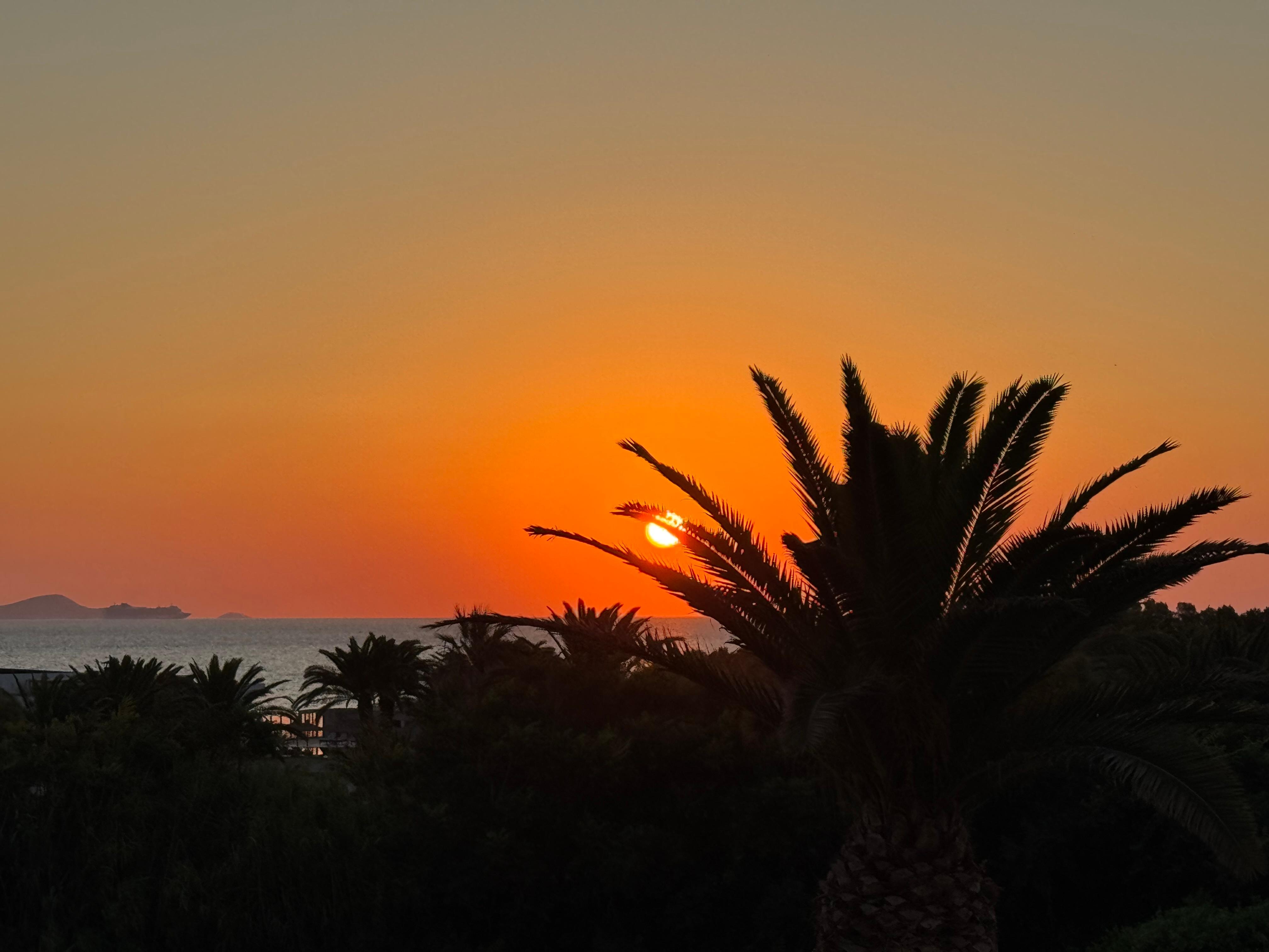 Sunrise from balcony