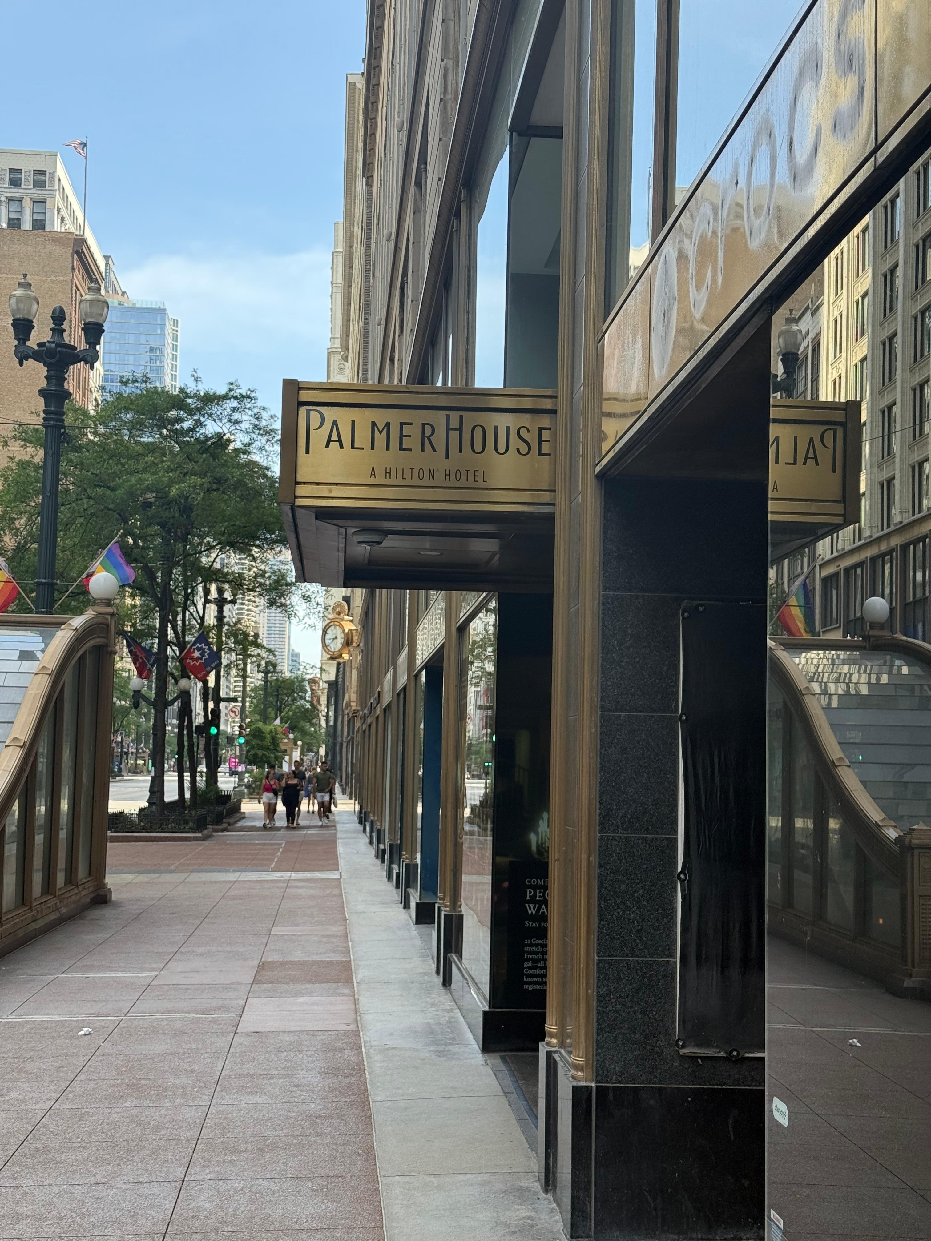 Outside entrance
